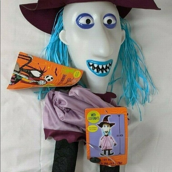 Nightmare Before Christmas Light-Up Hanging Decor Lock Shock Barrel Halloween - Picture 3 of 11